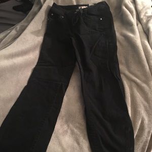 Faded glory size 6 black pants